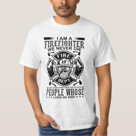 Benutzerdefinierte Feuerwehreinsatzstelle Nummer " T-Shirt