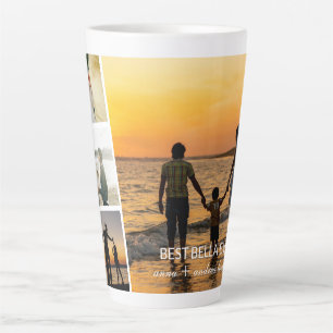 Benutzerdefinierte Filmstreifenrahmen-Fotocollage  Milchtasse