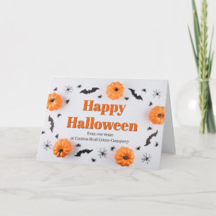Benutzerdefinierte Firma Frohes Halloween Süß Feiertagskarte