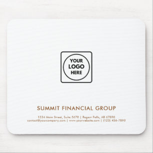 Benutzerdefinierte Firmenlogo-Business-Mauspad Mousepad