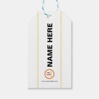 Benutzerdefinierte Firmenlogo-Papier-Weingeschenk Geschenkanhänger