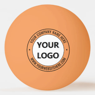 Benutzerdefinierte Firmenlogo-Textstempel Ping-Pon Tischtennisball