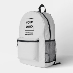 Benutzerdefinierte Firmenlogos und Text-Markenbeze Bedruckter Rucksack