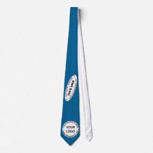 Benutzerdefinierte Firmenlogos und Text-Neck Farbe Krawatte