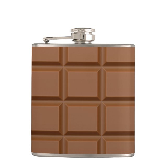 benutzerdefinierte Flasche "Schokolade" Flachmann (Vorderseite)