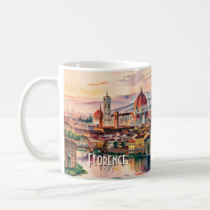 Benutzerdefinierte Florenz Duomo Kathedrale Wasser Kaffeetasse