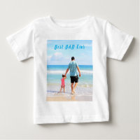 Benutzerdefinierte Foto Baby T - Shirt Text Best V
