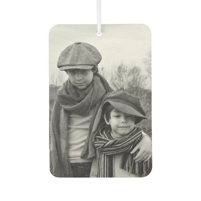 Benutzerdefinierte Foto-Familie Autolufterfrischer (Vorderseite)