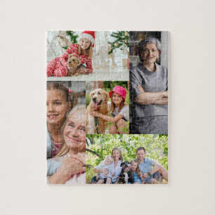Benutzerdefinierte Foto-Familien-Collage Einfache