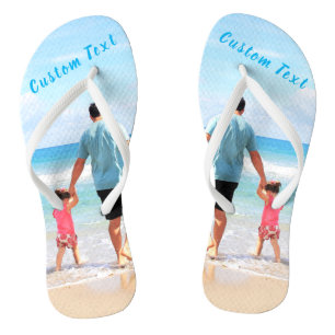 Benutzerdefinierte Foto-Flip-Flops mit Ihren Fotos Flip Flops