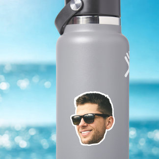 Benutzerdefinierte Foto-Gesichts-Wasserfeste-Vinyl Aufkleber
