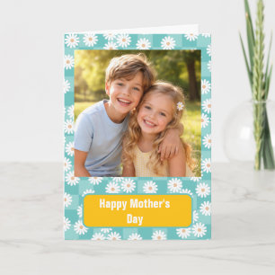 Benutzerdefinierte Foto Happy Mother’s Day Karte