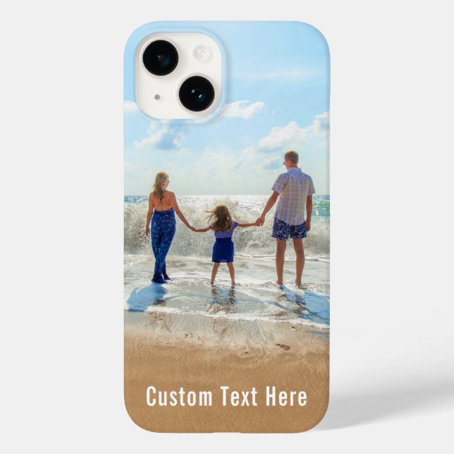 Benutzerdefinierte Foto iPhone Case Geschenk Ihre  (Rückseite)