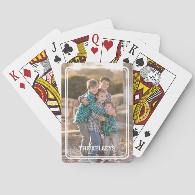 Benutzerdefinierte Foto-Karten Spielkarten (Rückseite)