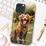 Benutzerdefinierte Foto-Katze Case-Mate iPhone Hülle<br><div class="desc">Jetzt kannst du deinen besten Freund mit dir tragen, wo immer du hingehst mit diesem speziellen Hund Tier Foto iPhone Gehäuse . Dieses Foto mit personalisiertem Namensdesign ist modern, elegant, cool und niedlich. Pfoten mit Foto, Katz-Foto oder einem Haustier mit Pfoten! Fügen Sie Ihren Namen zu personalisieren . Ein Muss...</div>