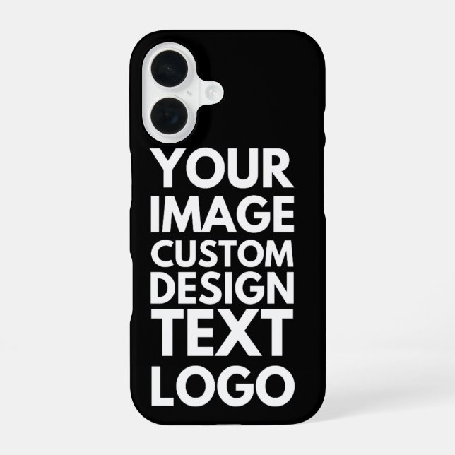 Benutzerdefinierte Foto Personalisierte Geschenkpa iPhone 16 Hülle (Rückseite)