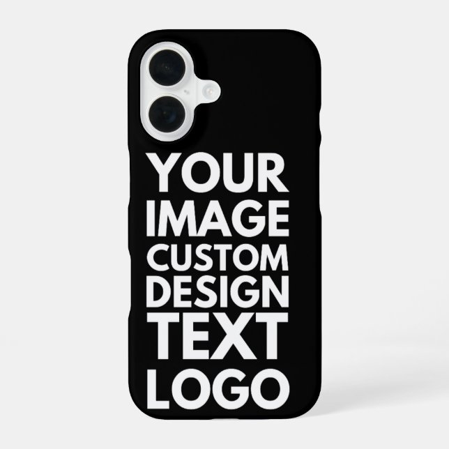 Benutzerdefinierte Foto Personalisierte Geschenkpa iPhone 16 Hülle (Rückseite)