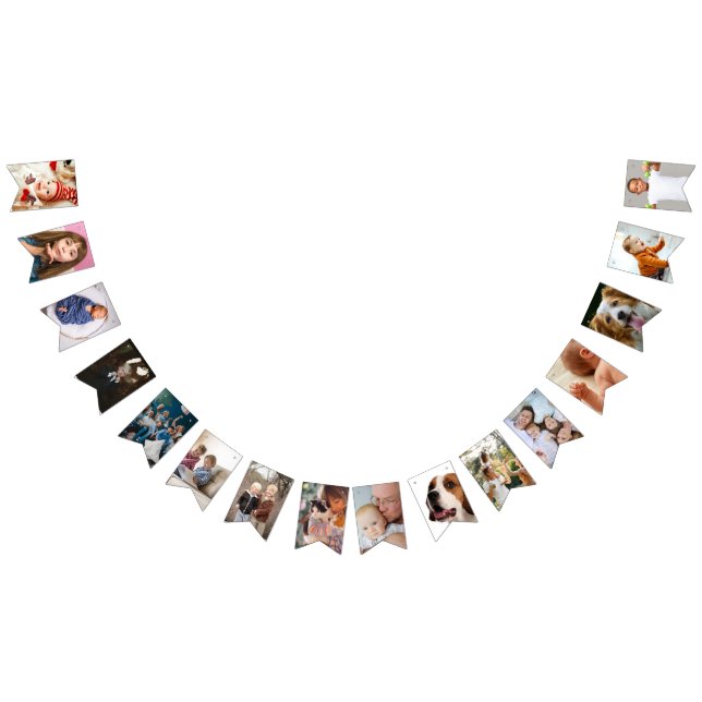 Benutzerdefinierte Foto-Rangierflags Wimpelkette (Alle)