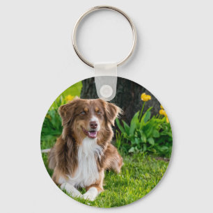Benutzerdefinierte Foto-Schlüsselanhänger für Hund Schlüsselanhänger