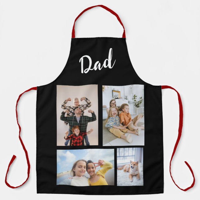 Benutzerdefinierte Foto-Schürze für Mama-Geschenk  Schürze (Vorderseite)