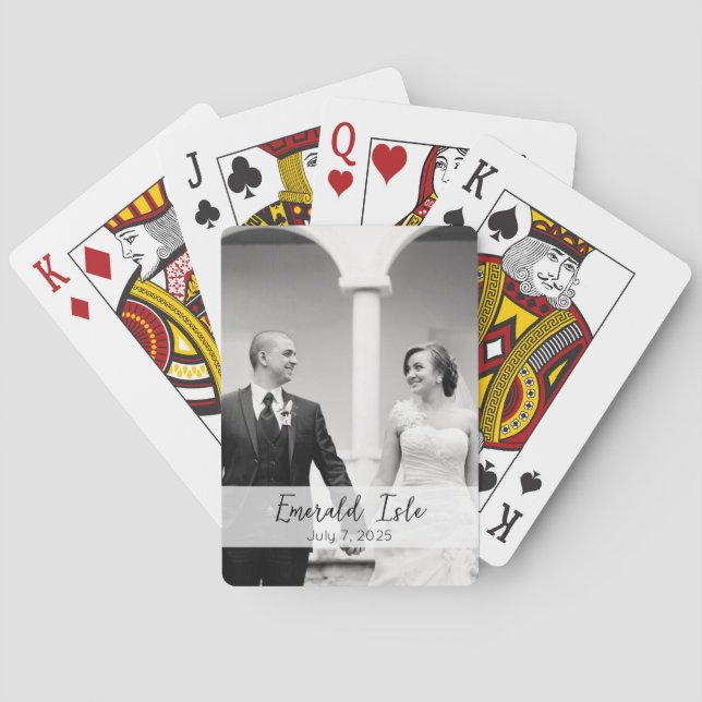 Benutzerdefinierte Foto-Spielkarten - personalisie Spielkarten (Rückseite)