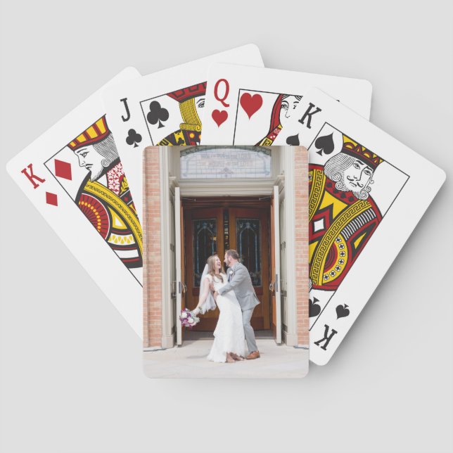 Benutzerdefinierte Foto-Spielkarten Spielkarten (Rückseite)