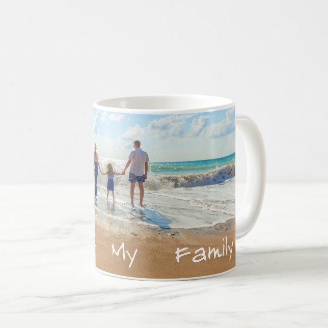 Benutzerdefinierte Foto-Tasse Geschenke für Fotos  Kaffeetasse (VorderseiteRechts)