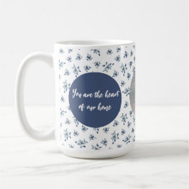 Benutzerdefinierte Foto-Tasse mit Blumen | Persona Kaffeetasse