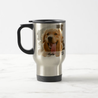 Benutzerdefinierte Foto-Tasse mit Namen - Moderne  Reisebecher