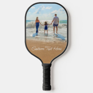 Benutzerdefinierte Foto Text Pickleball Paddel Ihr Schläger
