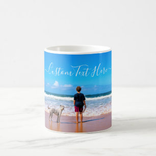 Benutzerdefinierte Foto Text Tasse Ihre Haustiere
