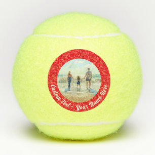Benutzerdefinierte Foto Text Tennis Balls Ihr Lieb Tennisbälle