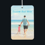 Benutzerdefinierte Foto-Textluftkühlung für Ihre F Autolufterfrischer<br><div class="desc">Benutzerdefiniertes Foto und Text - Eigenes Design - Sonderanfertigung - Personalisierte Familie / Freunde oder Persönliches Geschenk - Hinzufügen von Text und Foto - Vergrössern und verschieben oder entfernen und hinzufügen / Bild mit Anpassungs-Tool. Sie können dieses Design auf mehr als 1000 Zazzle-Produkte übertragen. Genießen Sie - seien Sie glücklich...</div>