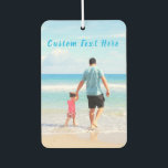 Benutzerdefinierte Foto-Textluftkühlung für Ihre F Autolufterfrischer<br><div class="desc">Benutzerdefiniertes Foto und Text - Eigenes Design - Sonderanfertigung - Personalisierte Familie / Freunde oder Persönliches Geschenk - Hinzufügen von Text und Foto - Vergrössern und verschieben oder entfernen und hinzufügen / Bild mit Anpassungs-Tool. Sie können dieses Design auf mehr als 1000 Zazzle-Produkte übertragen. Genießen Sie - seien Sie glücklich...</div>