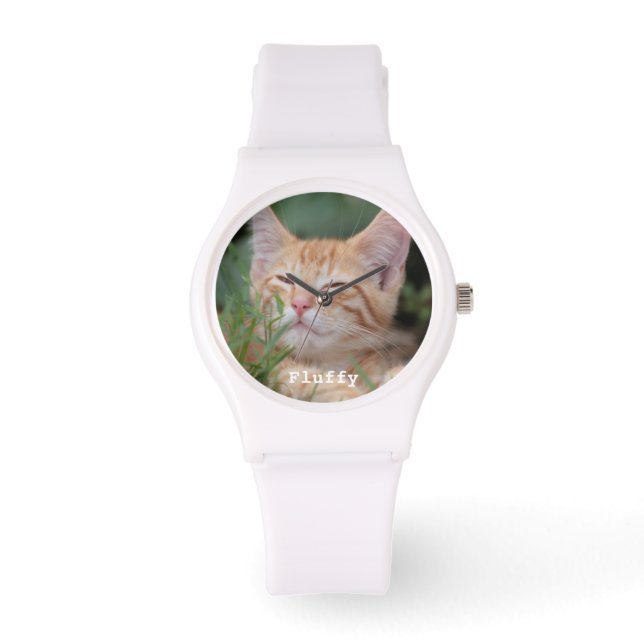 Benutzerdefinierte Foto-Überwachung Armbanduhr (Vorderseite)