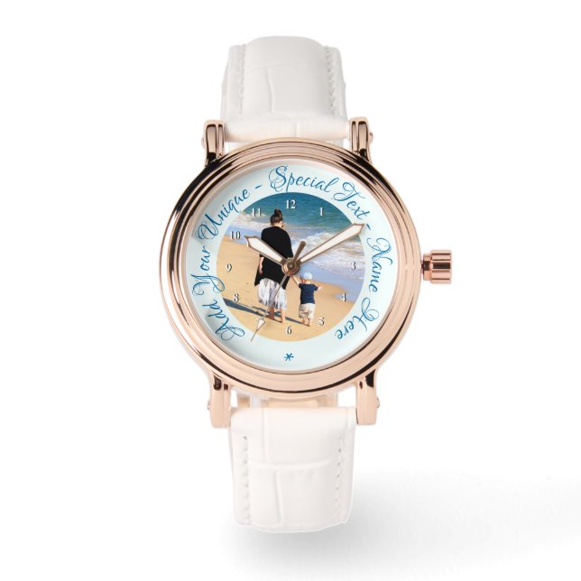 Benutzerdefinierte Foto-Überwachung mit Ihren Foto Armbanduhr (Vorderseite)