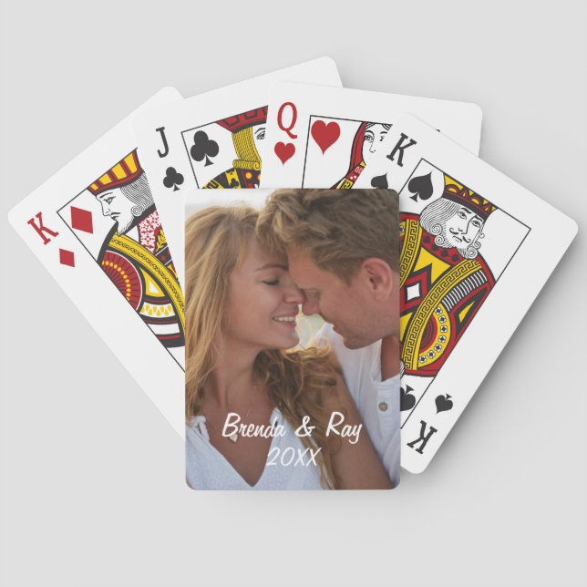 Benutzerdefinierte Foto- und Poker-Karten Spielkarten (Rückseite)