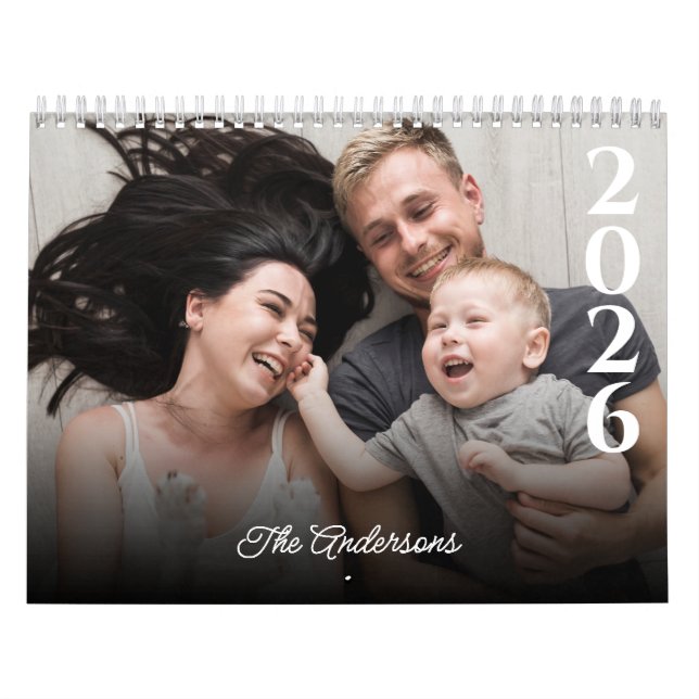 Benutzerdefinierte Foto und Text für Personalisier Kalender (Titelbild)