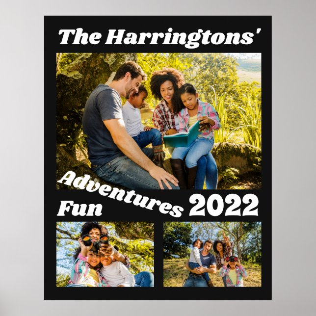 Benutzerdefinierte Foto und Text Poster (Vorne)