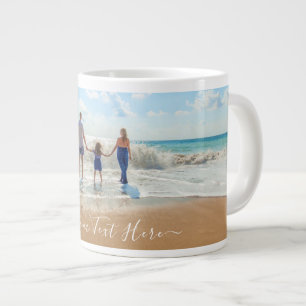 Benutzerdefinierte Foto- und Text-Tasse mit Ihrer Jumbo-Tasse