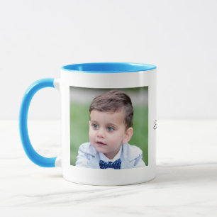 Benutzerdefinierte Foto- und Text-Tasse, Personali Tasse