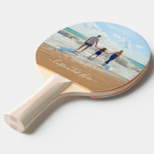 Benutzerdefinierte Foto- und Textpingpongpaddel - Tischtennis Schläger