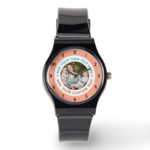 ⌚ Benutzerdefinierte Foto- und Textüberwachung P Armbanduhr