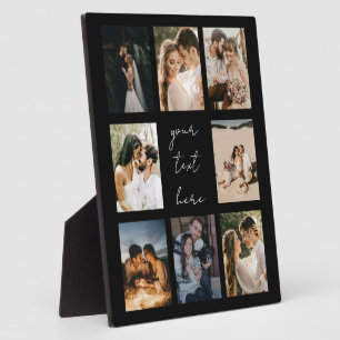 Benutzerdefinierte Fotocollage Personalisiertes Bi Fotoplatte