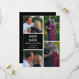 Benutzerdefinierte FotoCollage Save the Date