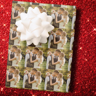 Benutzerdefinierte Fotogeschenkverpackung Geschenkpapier Set