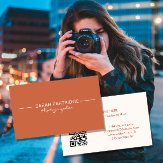 Benutzerdefinierte Fotografen Visitenkarten | Prof Visitenkarte