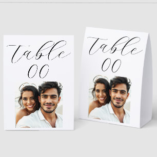 Benutzerdefinierte Fotografie-Hochzeitstisch-Numme Tischaufsteller