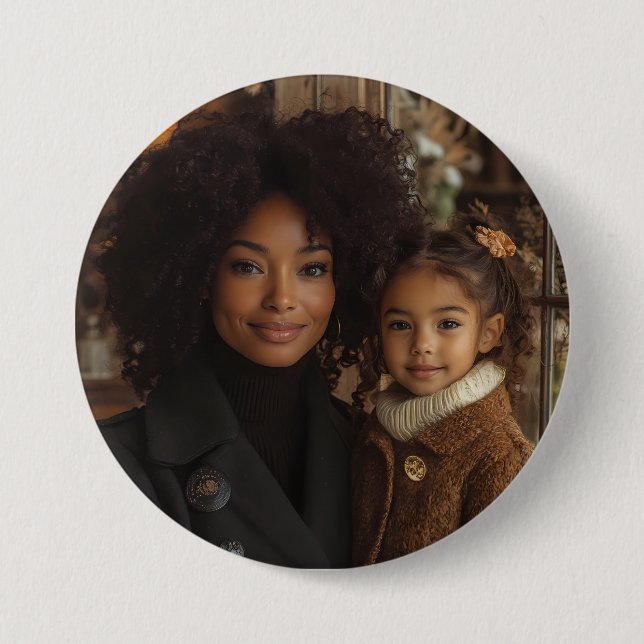 Benutzerdefinierte Fotogroßschaltfläche Button (Vorderseite)