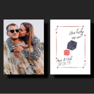 benutzerdefinierte Fotohandels Karte zum Valentins